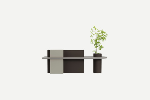 Margarit Modern Çiçeklikli Banko
