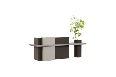 Margarit Modern Çiçeklikli Banko - küçük detay görsel 2 - Bankolar