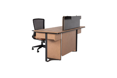 Miesco Dekoratif Metal Ayak Banko 180cm - küçük detay görsel 3 - Bankolar