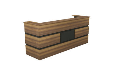 Troop Ahşap Dekoratif Karşılama Bankosu - Bankolar