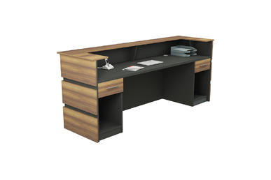 Troop Ahşap Dekoratif Karşılama Bankosu - küçük detay görsel 2 - Bankolar