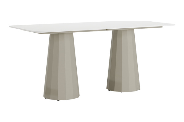 Diony Metal Ayaklı Dikdörtgen Masa 240cm - Bar Masaları