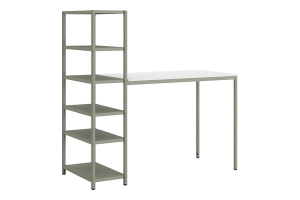 Jala Raflı Yüksek Bar Masası 200cm
