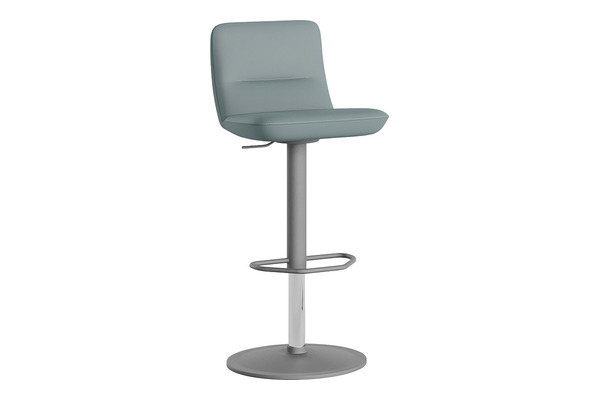 Pulsio Modern Flanş Ayaklı Bar Sandalyesi - Bar Tabureleri