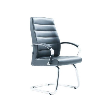 archiver krom u ayak kol üstü derili bekleme koltuğu