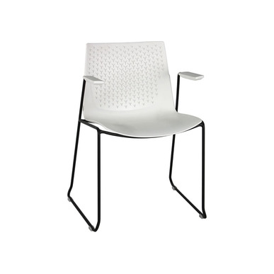 coon beyaz plastik boyalı sandalye