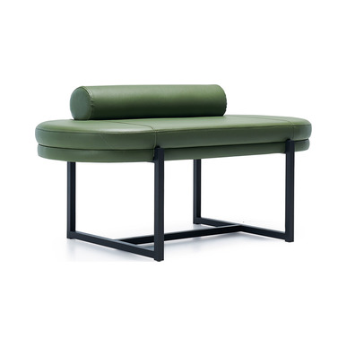 Diopsit Deri Döşemeli Boyalı Profil Ayak Bekleme Koltuğu - küçük detay görsel 2 - Bekleme Koltukları