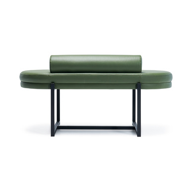 Diopsit Deri Döşemeli Boyalı Profil Ayak Bekleme Koltuğu - küçük detay görsel 4 - Bekleme Koltukları