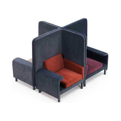 erfa bölmeli sağ bekleme koltuğu - küçük detay görsel 4