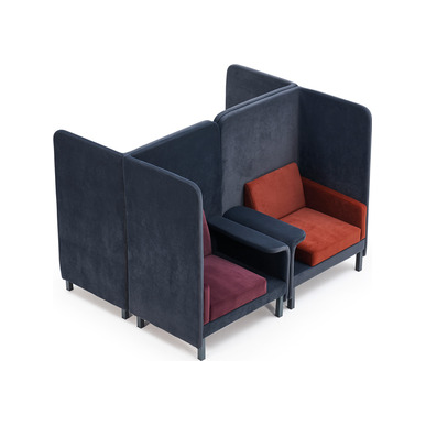 erfa bölmeli sol bekleme koltuğu - küçük detay görsel 5