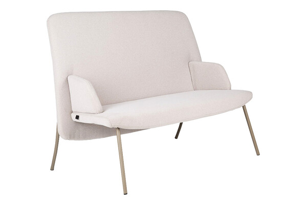 kelpsi metal ayaklı ikili bekleme koltuğu