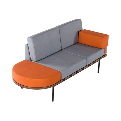 meru dekoratif bekleme koltuğu - küçük detay görsel 2