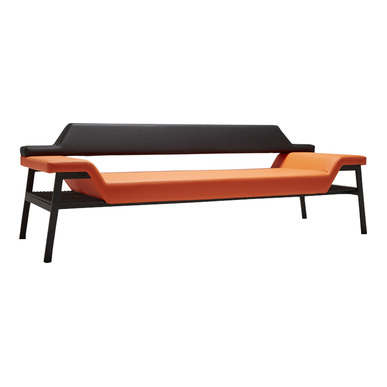 molare modern metal ayaklı üçlü bekleme koltuğu