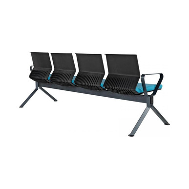 moor metal kol ayak dörtlü bekleme koltuğu - küçük detay görsel 2