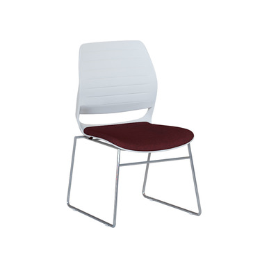 neck beyaz plastik gövde kolsuz bekleme koltuğu