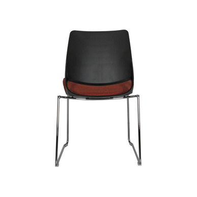 neck siyah plastik gövde kolsuz bekleme koltuğu - küçük detay görsel 2