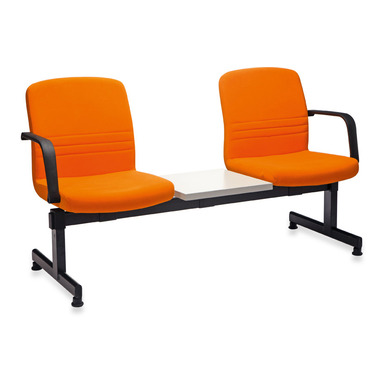 pear plastik 2li sehpalı bekleme koltuğu