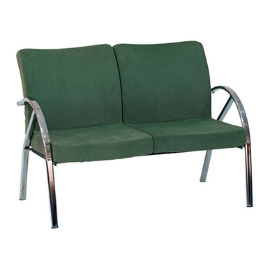 pool kumaş döşemeli ikili bekleme koltuğu