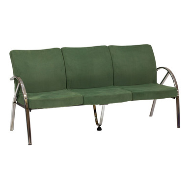 pool kumaş döşemeli üçlü bekleme koltuğu