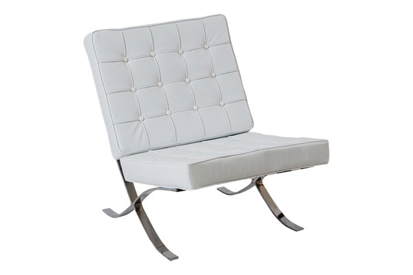 salmora krom ayaklı tekli bekleme koltuğu