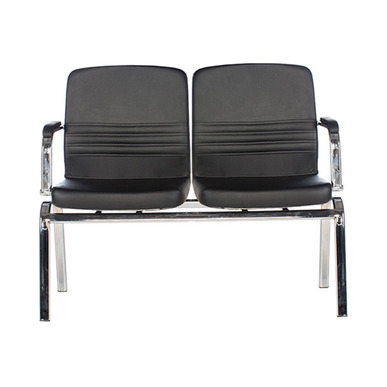 state krom ayaklı kolçaklı ikili bekleme koltuğu