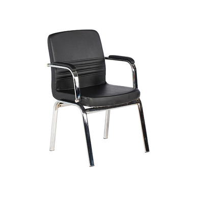 state krom ayaklı kolçaklı tekli bekleme koltuğu