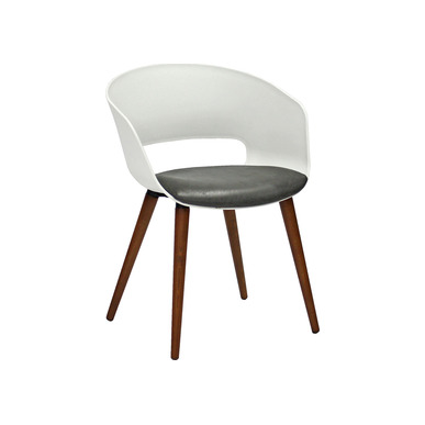 tereos plus beyaz gövde oturak döşemeli 4lü ahşap torna ayak bekleme koltuğu