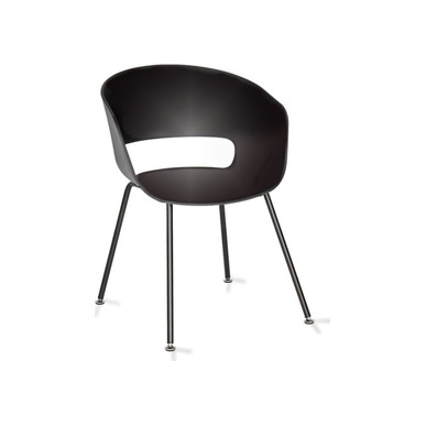 tereos plus siyah gövdeli 4lü boyalı boru pingo ayak bekleme koltuğu