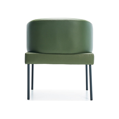 Thiner Deri Döşemeli Boru Ayak Tekli Beklemek Koltuğu - küçük detay görsel 2 - Bekleme Koltukları