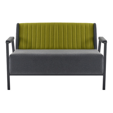 veldarno modern ikili bekleme koltuğu - küçük detay görsel 2