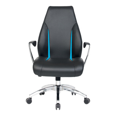 Ayola Alüminyum Kol Krom Ayak Şef Koltuğu - küçük detay görsel 2 - Çalışma Koltukları