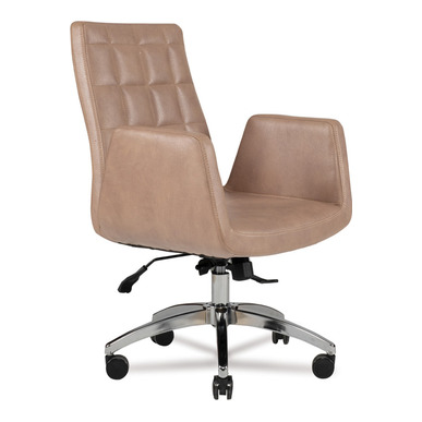 belle sırt dikişli modern şef koltuğu - küçük detay görsel 2