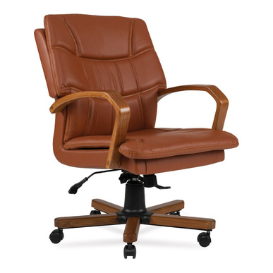 capitolin ahşap ayaklı minderli toplantı koltuğu - küçük detay görsel 2