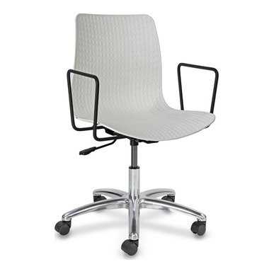 chais alüminyum ayak boyalı kol şef koltuğu