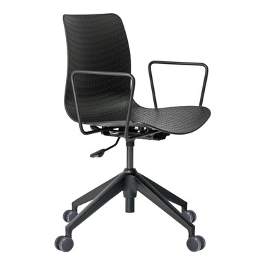 Chais Dörtlü Siyah Plastik Boyalı Kol Şef Koltuğu - küçük detay görsel 3 - Çalışma Koltukları