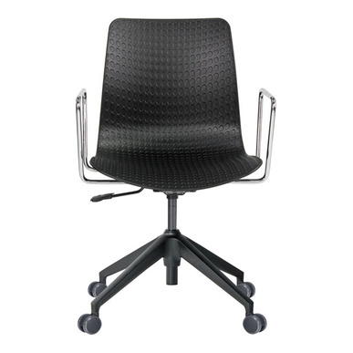 Chais Siyah Plastik Ofis Koltuğu - Çalışma Koltukları