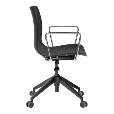 Chais Siyah Plastik Ofis Koltuğu - küçük detay görsel 2 - Çalışma Koltukları