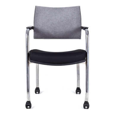 fream metal ayaklı tekerlekli toplantı koltuğu - küçük detay görsel 7