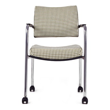 fream metal ayaklı tekerlekli toplantı koltuğu - küçük detay görsel 8