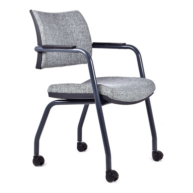 fream metal ayaklı tekerlekli toplantı koltuğu - küçük detay görsel 11