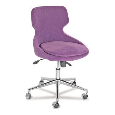 Hatte Minderli Kumaş Krom Ayak Şef Koltuğu - Çalışma Koltukları