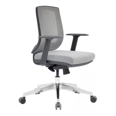 Loosen Alüminyum Ayak Sabit Kol Senkron Mekanizma Toplantı Koltuğu - Çalışma Koltukları