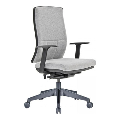 loosen döşemeli plastik ayak sabit kol başlıksız kızaklı senkron mekanizma çalışma koltuğu