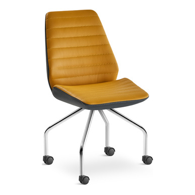 Lopment Krom Dört Ayak Modern Şef Koltuğu - Çalışma Koltukları