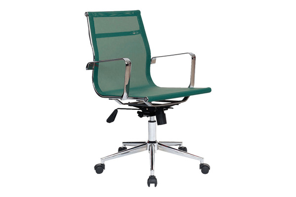 magdala fileli krom ayaklı şef koltuğu