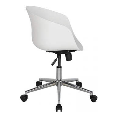 massive beyaz plastik gövde çalışma koltuğu - küçük detay görsel 2