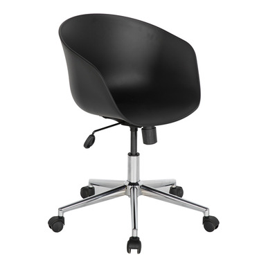 massive siyah plastik gövde çalışma koltuğu