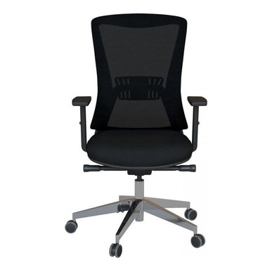 Meshseat Alüminyum Ayak Ayarlı Kol Kızaklı Senkron Mekanizma Çalışma Koltuğu