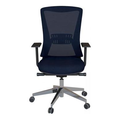 Meshseat Alüminyum Ayak Sabit Kol Kızaklı Senkron Mekanizma Çalışma Koltuğu - Çalışma Koltukları