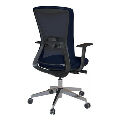 Meshseat Alüminyum Ayak Sabit Kol Kızaklı Senkron Mekanizma Çalışma Koltuğu - küçük detay görsel 3 - Çalışma Koltukları